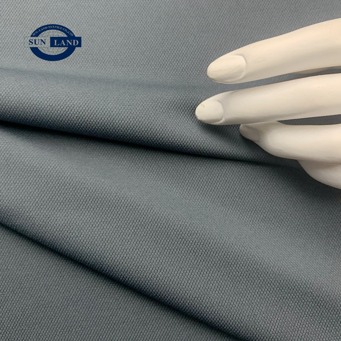 全涤珠地布吸湿排汗速干体恤运动服 夏季工装制服透气POLO衫面料