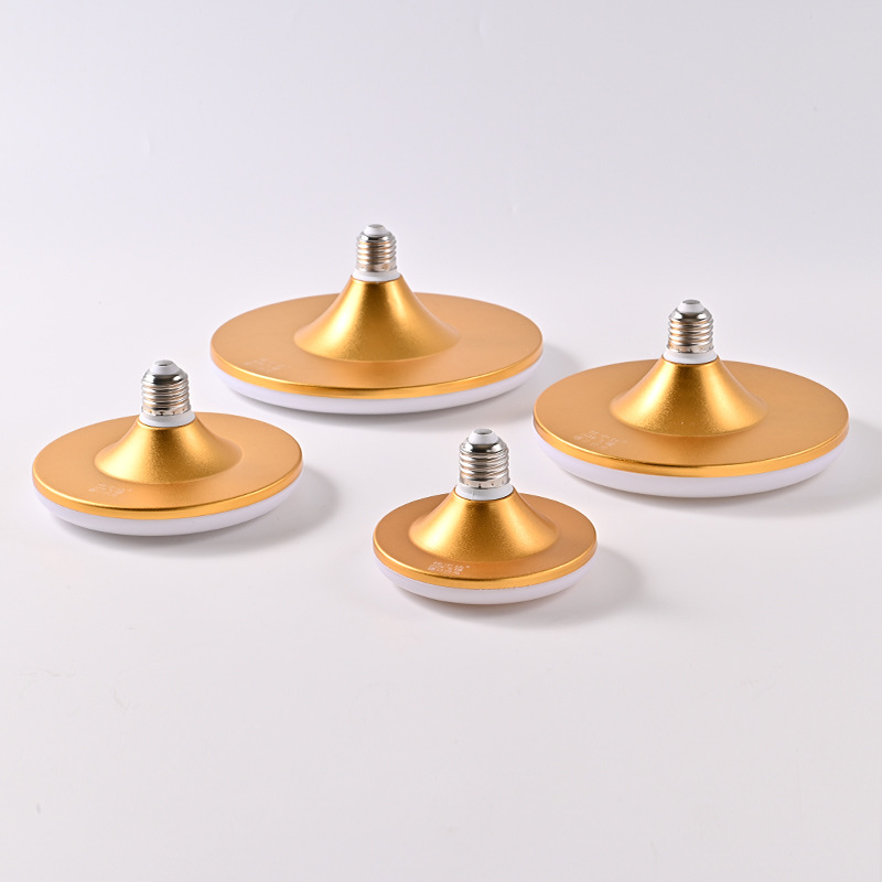 LED lámpara de platillo volador personalizada lámpara de tornillo doméstica e27 amplio voltaje de alta potencia iluminación interior lámpara de ahorro de energía al por mayor