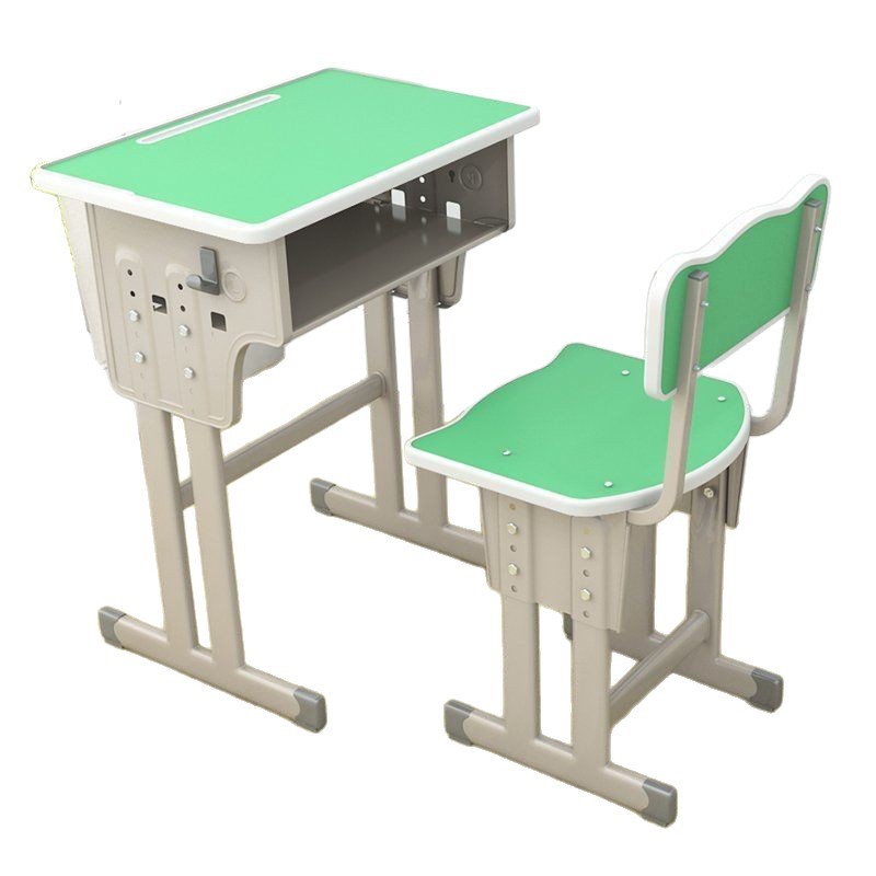 School Desks and Chairs Training Table Tutoring Class Care Class Classroom Primary School Students Desk Combination Kidsren's Study Table