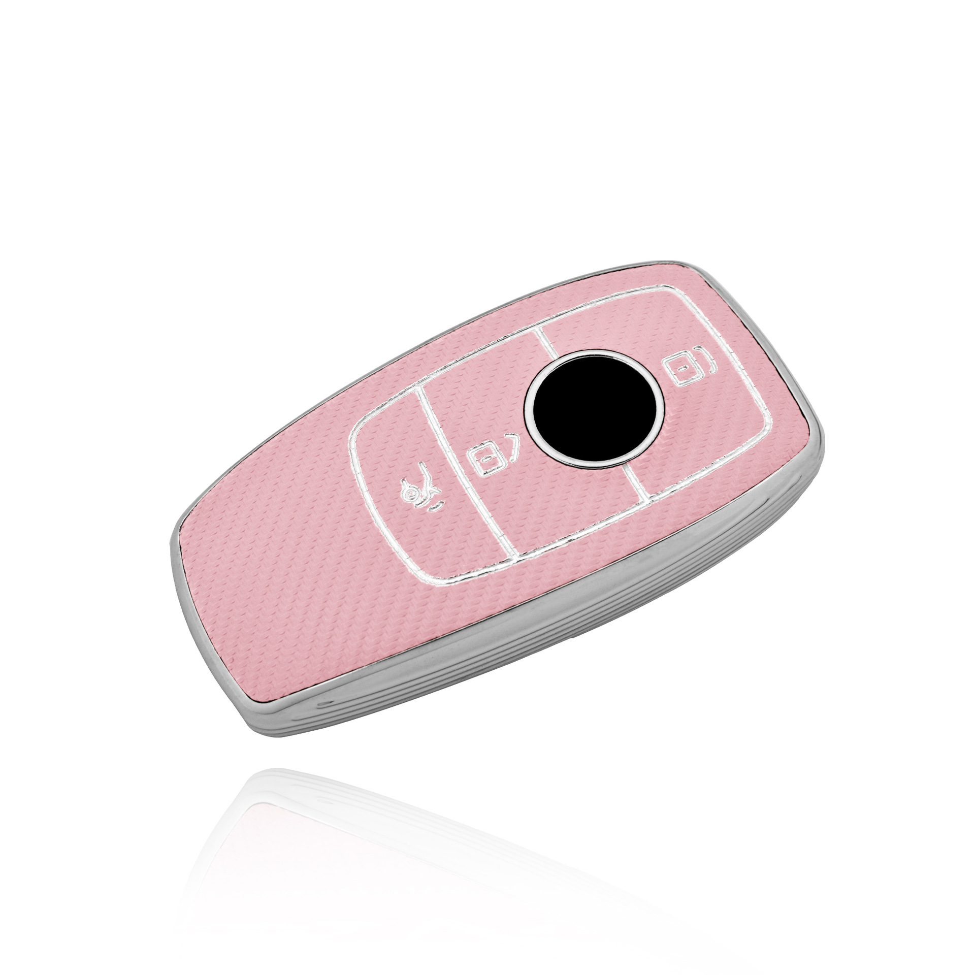 체리 파우더 (실버 가장자리)