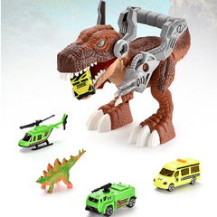 Cross-border children's dinosaur toy mechanical T-Rex large storage car car gifts for boys 3-6 years old intellectual wholesale