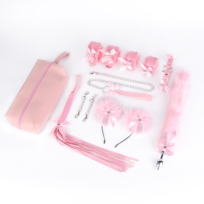 Juguetes sexuales SM vinculante formación vinculante traje pareja coqueteo arco mano manguito bolsa de almacenamiento de ventas directas de la fábrica