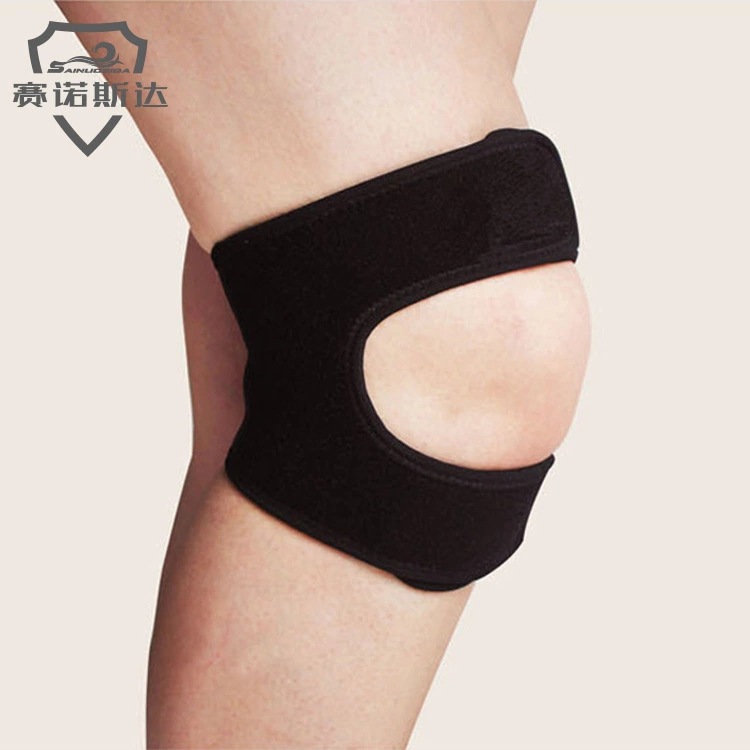 Exclusive Basketball Patella Compression Sports Knee Brace, Shock-Absorbing, Breathable, Tight-Fitting Outdoor Hiking and Mountaineering Knee Brace