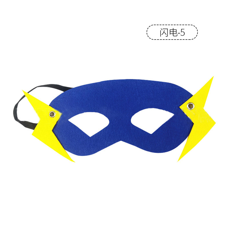 Creativa máscara de fieltro de Halloween máscara de ojos máscara de mascarada de Navidad niños máscara de anime de dibujos animados al por mayor