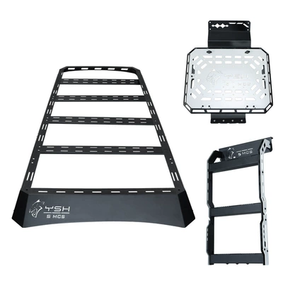 Equinox Leopard 5 Roof Platform: Roof rack - roof-platform-side-ladder-side-mecha