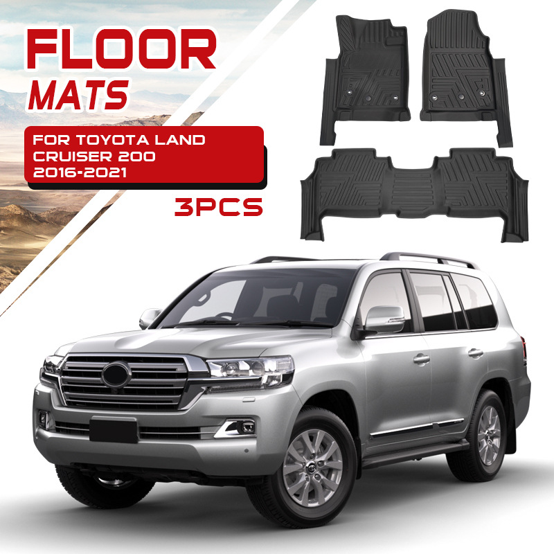 Aplicable Toyota Prado Overbearing Land Cruiser Lc250 Lc300 Lc200 Lc100 almohadillas especiales para los pies