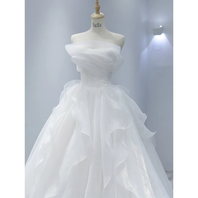 Топ-бандо, wedding платье, французский стиль, для подростков