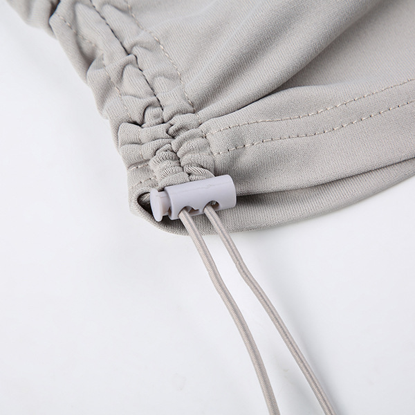 Sexy Single Shoulder Suspender Off Neck Long Sleeved T Shirt Women Solid Color Side Pleating Slim Fit Bottoming Top