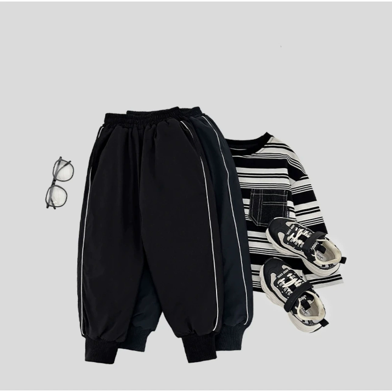 XR010 Children's three-fast-drying cotton pants
