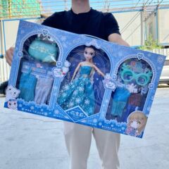 子供の女の子の王女のパピレンの人形のままごとのハンドバッグは幼稚園の機構の学生募集のギフトボックスのスーツに着替えます。