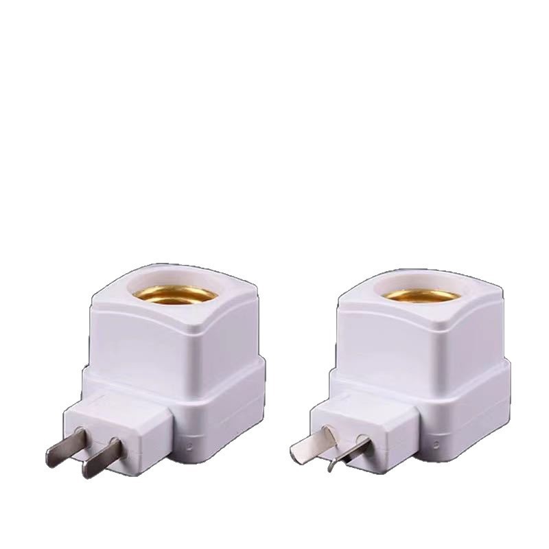 E27 tubo de cobre conector de pared tipo enchufe de lámpara base de lámpara de cobre puro tipo pared tipo enchufe de diodo giratorio