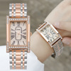 Swiss watch, steel belt, square quartz watches