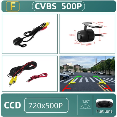 Vehicle camera – Car-Mounted External Ccd Reversing - 185mm-small-butterfly-plug-in-camera