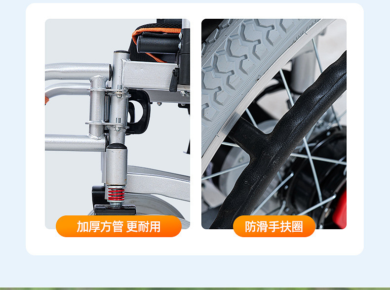 Export Low-Back Foldable Mobility Scooter for the Elderly, Intelligent Fully Automatic and Convenient Electric Wheelchair Scooter
