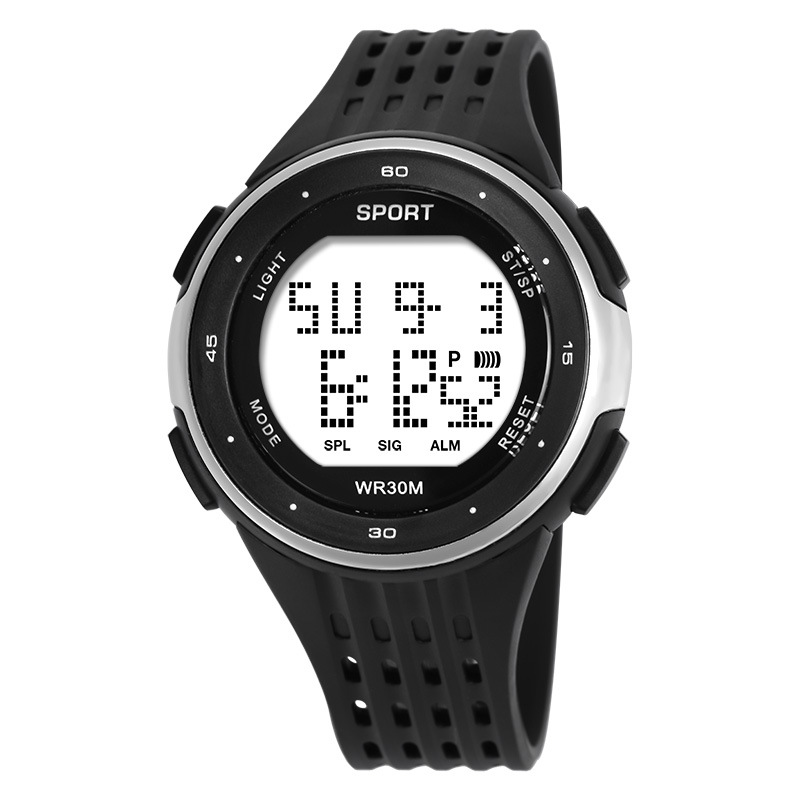 Reloj electrónico de sincronización de alarma deportiva multifuncional para hombres reloj electrónico masculino estudiante al aire libre montañismo reloj electrónico fábrica al por mayor