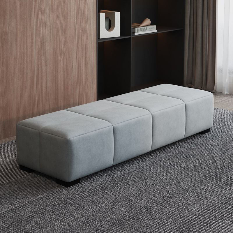 Fábrica directa de vestuario cambiador de zapatos taburete cama frente al banco de descanso italiano cama de dormitorio almacenamiento taburete cola de cama