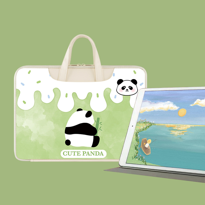 Cute Labubu Laptop Bag Huawei 11.5inch Waterproof Student Tablet Storage Bag 12.1inch Xueersi