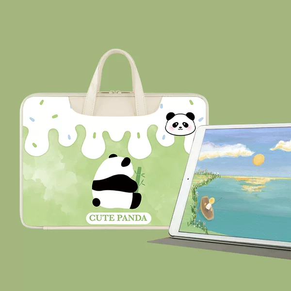 Cute Labubu Laptop Bag Huawei 11.5inch Waterproof Student Tablet Storage Bag 12.1inch Xueersi