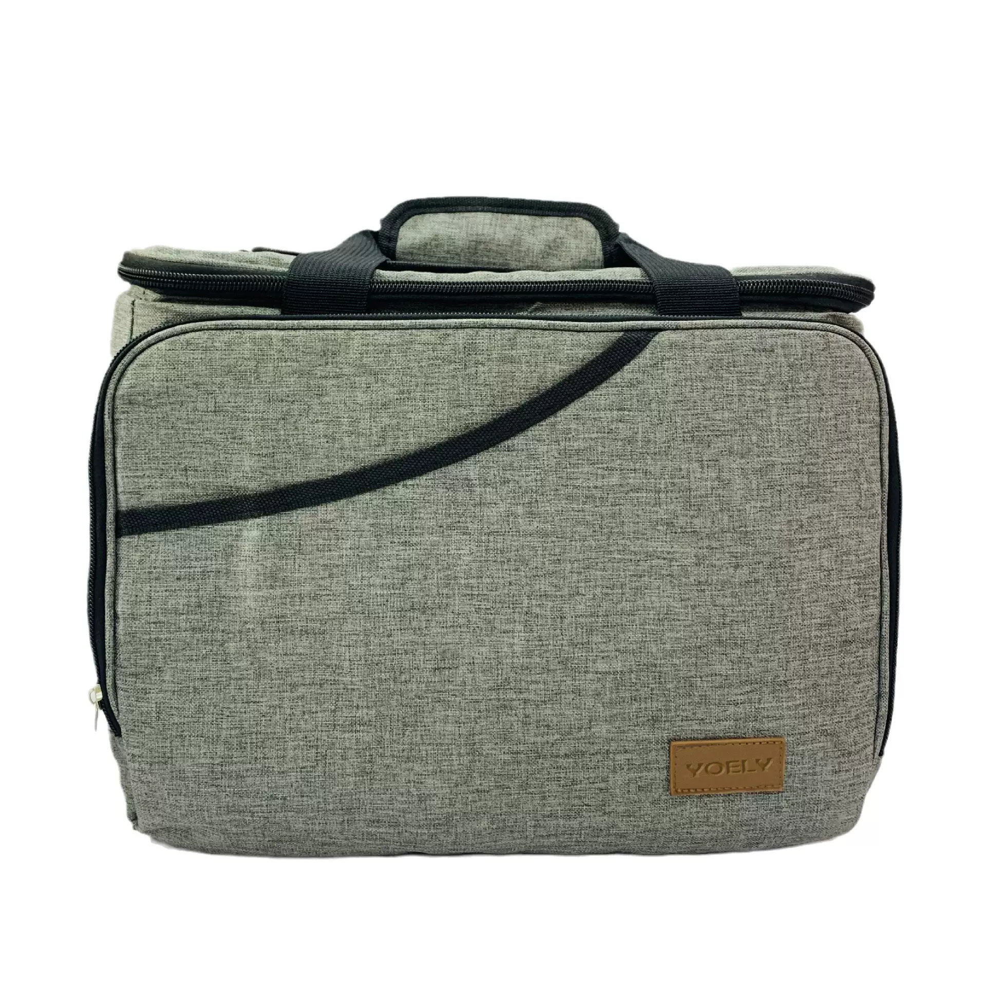 日式餐包手提保温包带饭便当包野餐包冰包可印LOGO午餐便携保温箱