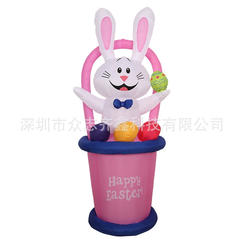 Cross-border trading), inflatable carrot rabbit, decorations, (Physicals