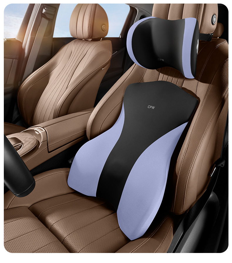 Car Lumbar Support Car Massage Waist Protection Cushion Car Seat Backrest Lumbar Cushion Driving Lumbar Support Lumbar Support Headrest
