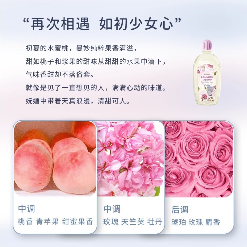 Tailandia Chiffron ropa interior detergente de ropa interior detergente antibacteriano especial para mujeres