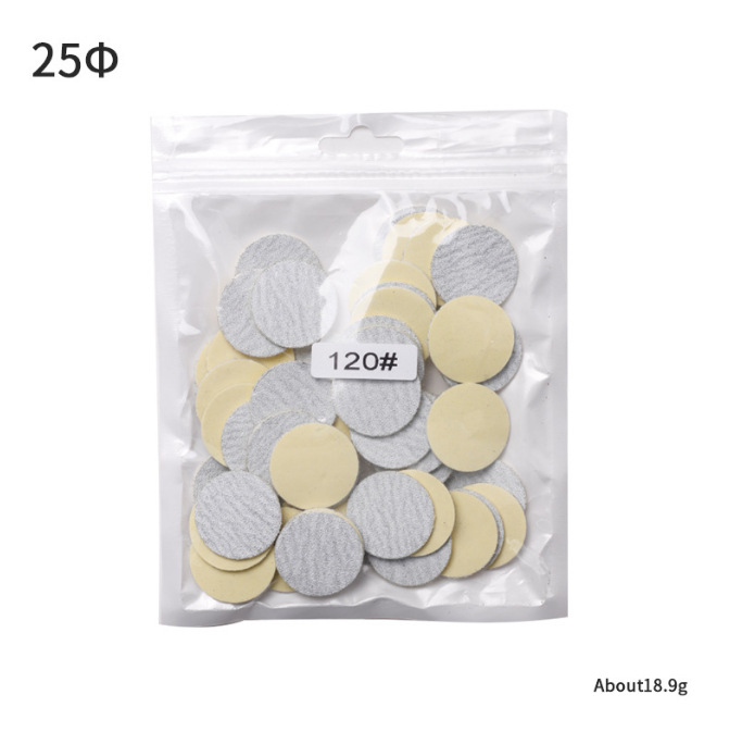 Ventas directas de fábrica 50 piezas pedicura cebra grano pieza de arena traje esmalte de uñas piel muerta callos reemplazable pieza de arena traje