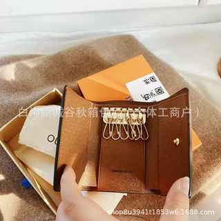 外贸批发-潮牌新款-高品质-礼盒装-时尚便捷多功能短款零钱钥匙包