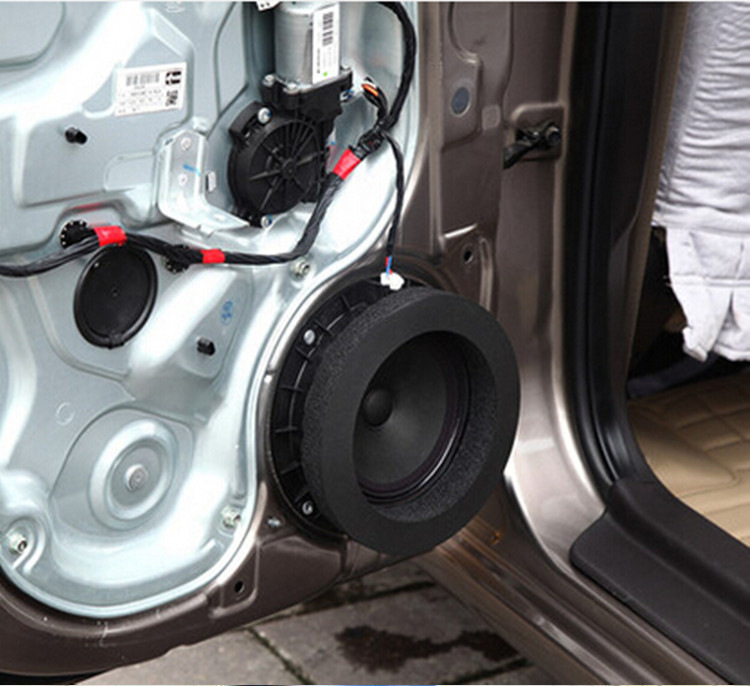 Car Soundproofing Cotton - Audio Upgrade Car Speaker Pad 6.5inch Specially Designed for Beautiful Sound Coil Speaker Sound Quality Enhancer
