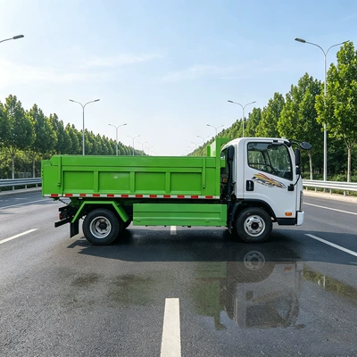 Yük maşınları 8-cubic-meter sanitation and waste removal