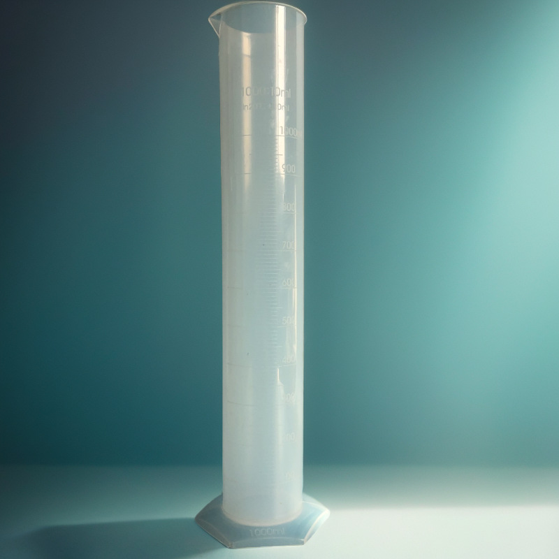 塑料量筒 1000ml量筒 耐酸碱腐蚀 pp刻度量筒 实验室器皿 量筒