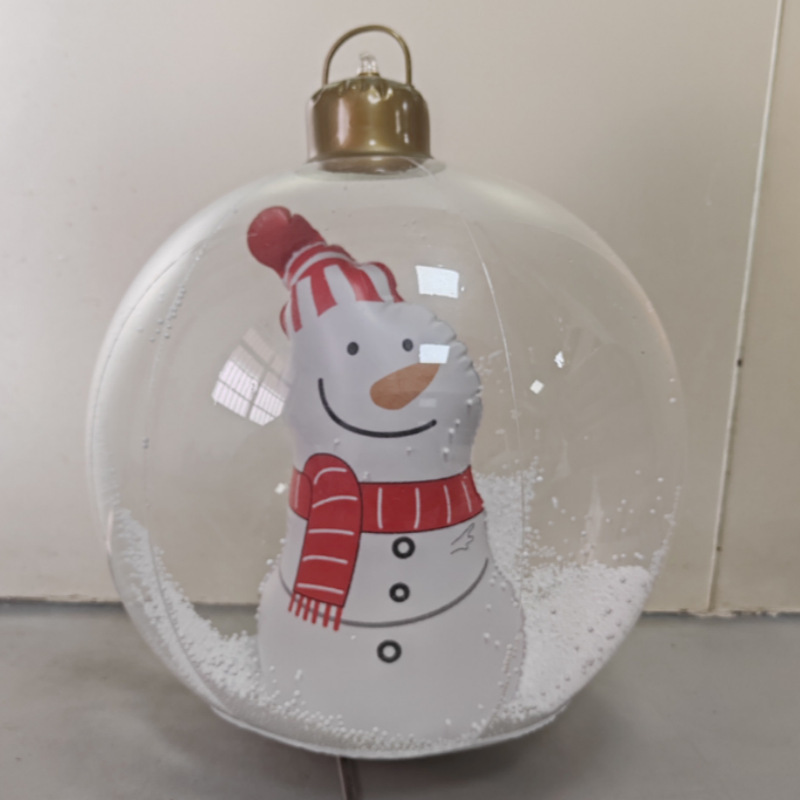 インフレータブルクリスマスボールスポットLED発光ボールPVCインフレータブルおもちゃボールクリスマス装飾ボール万聖アクセサリーボール|undefined