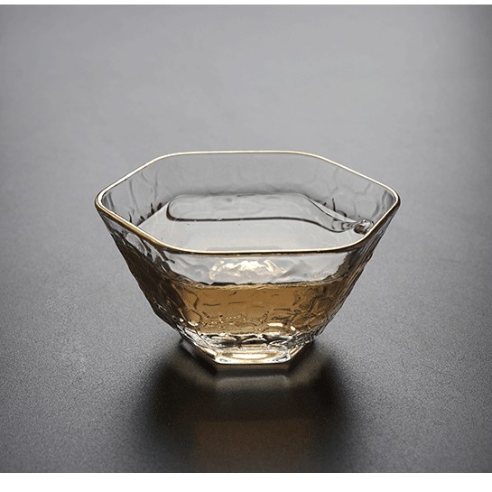 육각 골드 와이어 컵