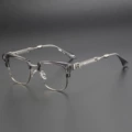 Transparent Gray Silver