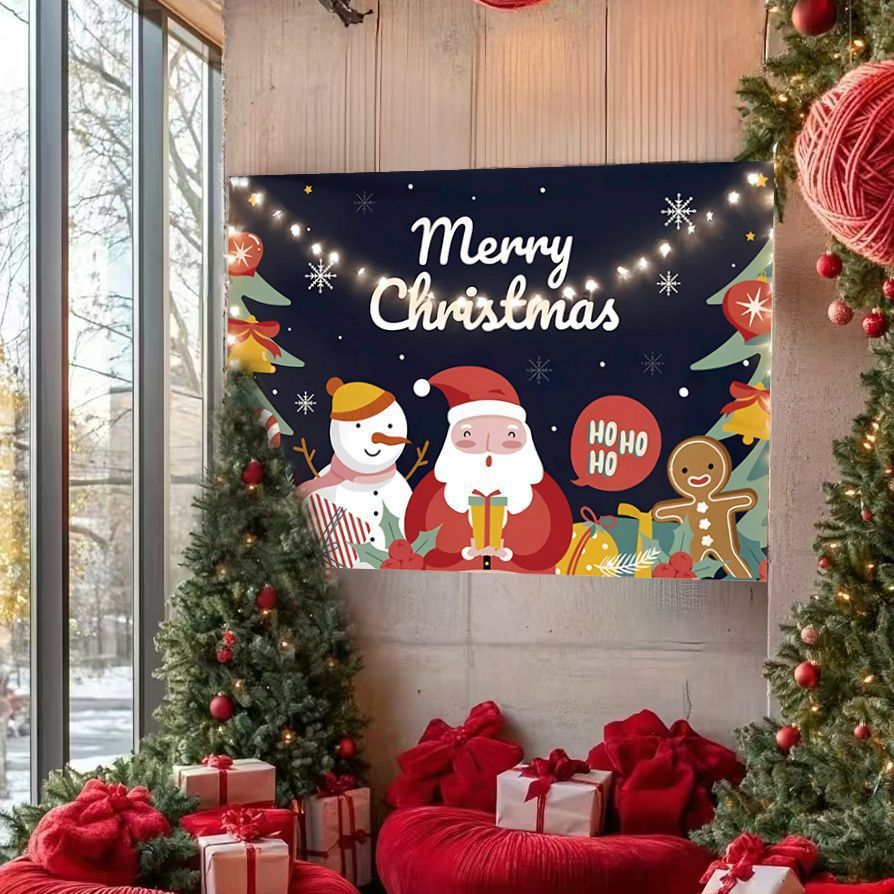 크리스마스 걸이 천 전체 인기 모델 3개 150*200