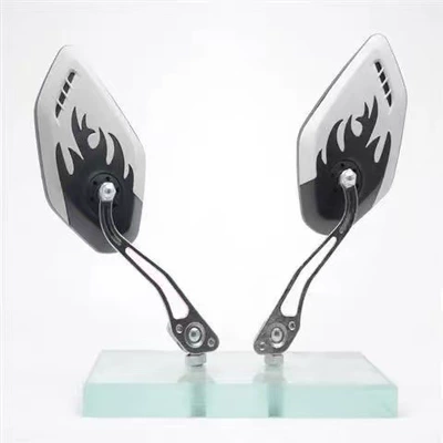 Motorcycle accessories electric car modification Motorcycle rearview mirror - 2680-rearview-mirror-white