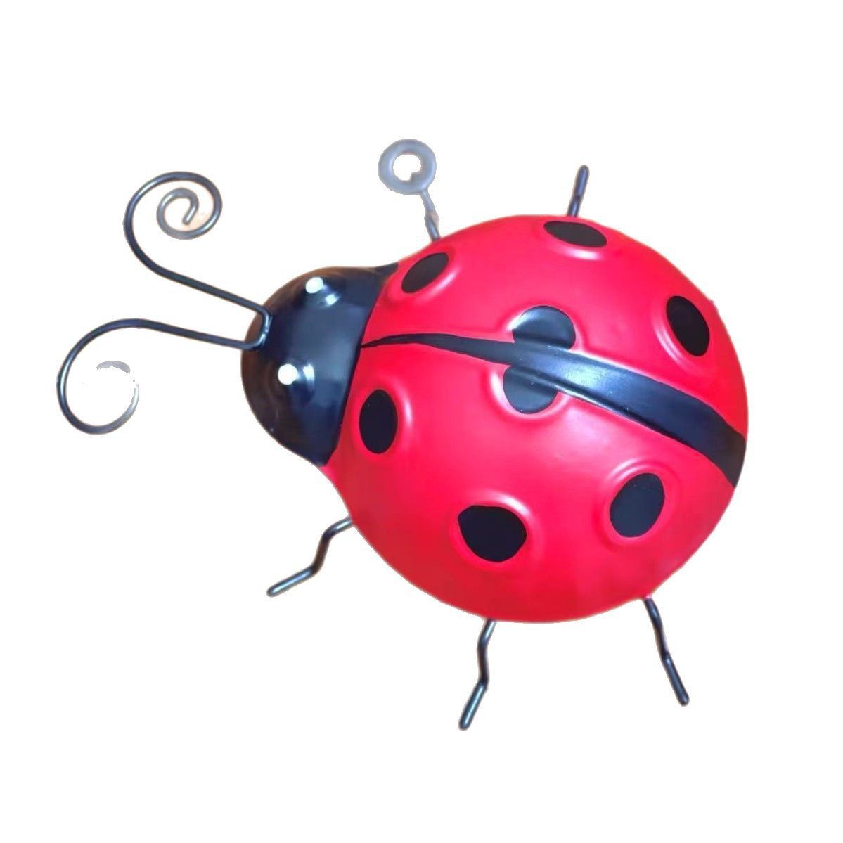 Three-dimensional Iron Ladybug Wall Art Hanging Decoration_voghion.com