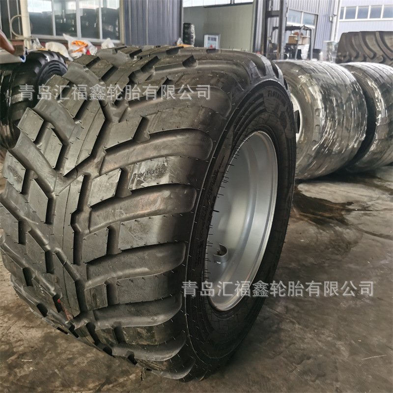 供应子午线轮胎620/65R26.5 620/40R22.5宽基防下陷轮胎可配钢圈