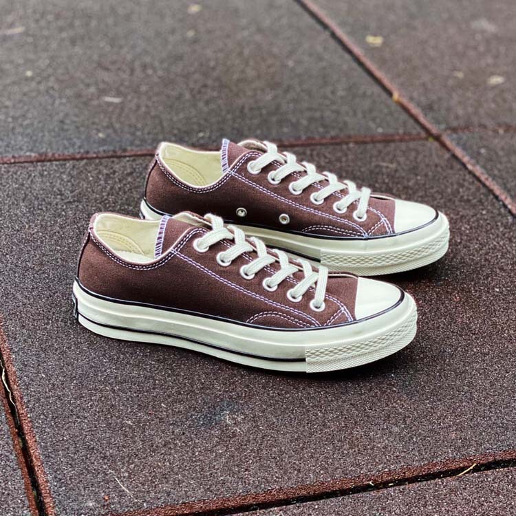 2022 New 1970s Mocha Brown Low-top Lovers Men's Shoes Women's Shoes Canvas Shoes Sneakers