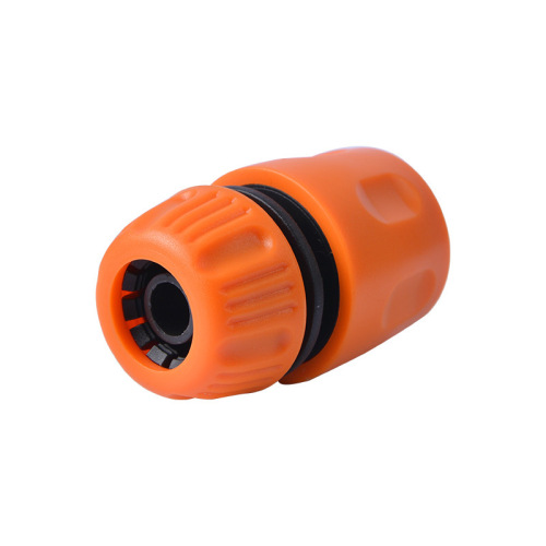 ABS plastic quick-connect car wash hose adapter 4-way water quick connector, nipple-type garden water gun fitting 1/2 water connection adapter