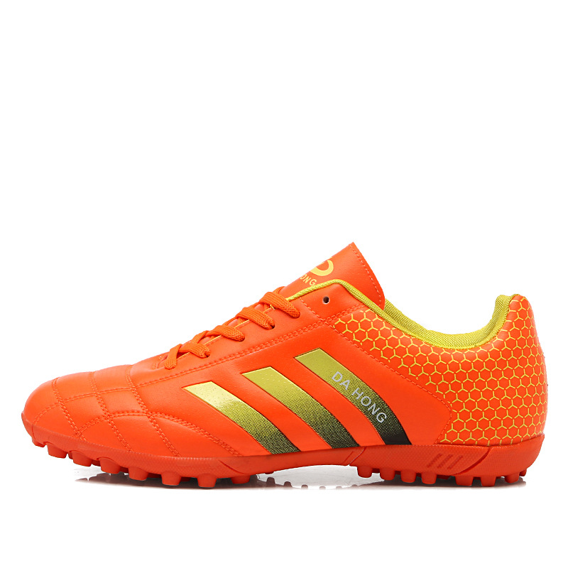 En stock zapatos de fútbol uñas largas para hombres y mujeres de bajo-top antideslizante más tamaño zapatillas deportivas transpirables zapatos de entrenamiento para adultos de moda que absorben los golpes