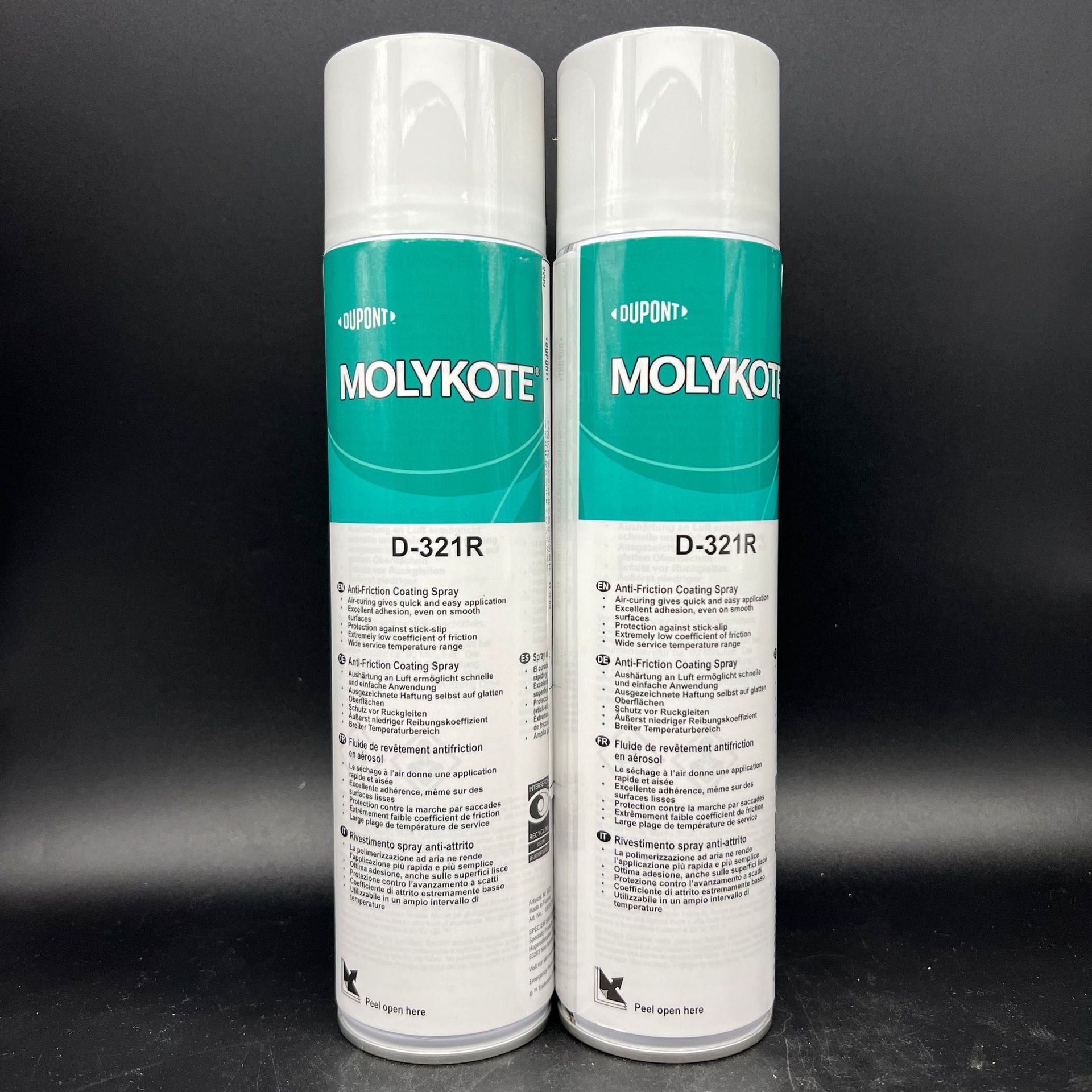 道康宁摩力克D321R/MOLYKOTE D-321R快干型二硫化钼喷剂400ML