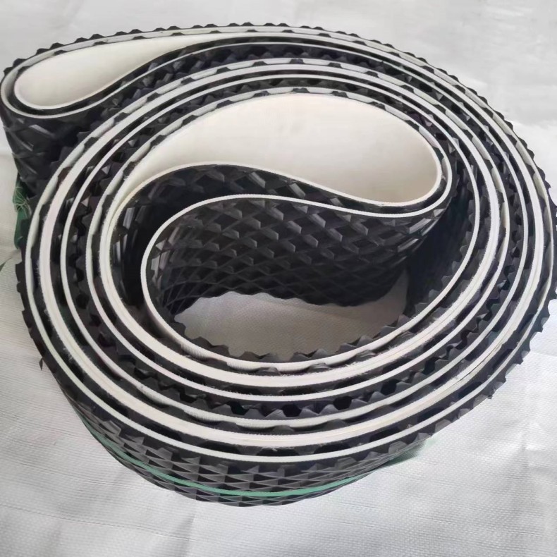 砂光机皮带 人字花纹耐磨传送带厂家加工 木工机械输送带