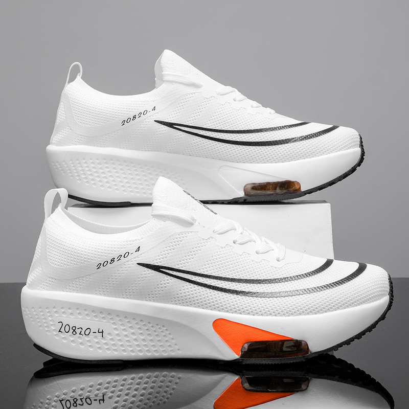 Zapatos de corrida de aire de malla juvenil de tendencia ultraligera para hombres y mujeres, zapatos de deporte casuales antideslizantes, anti-desgaste