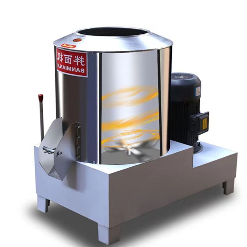 Mezcladora de fideos vertical de acero inoxidable comercial y máquina de fideos 25 kg mezcladora de fideos