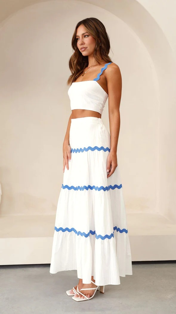 329g Weight Sleeveless Sleeve Length Spandex, Polyester Fabric Type Skirt Co-ord Set Sets Type 2 Pieces Set Quantity Daily Occasion U Neck Neckline Regular Fit Fit Type Solid Color Pattern Summer, Spring Season Women's Gender Preppy Style, Classic Style Style Daily Women's Preppy Style Classic Style Solid Color Spandex Polyester Skirt Co-ord Set Skirt Sets 15