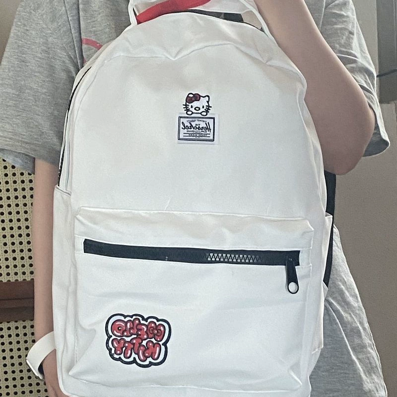 Hello Kitty, милый рюкзак для мужчин и женщин, школьная сумка, коллекция 2023 года