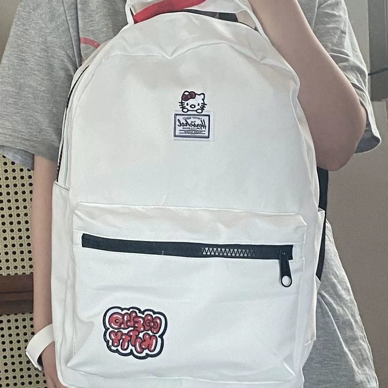 Hello Kitty, милый рюкзак для мужчин и женщин, школьная сумка, коллекция 2023 года