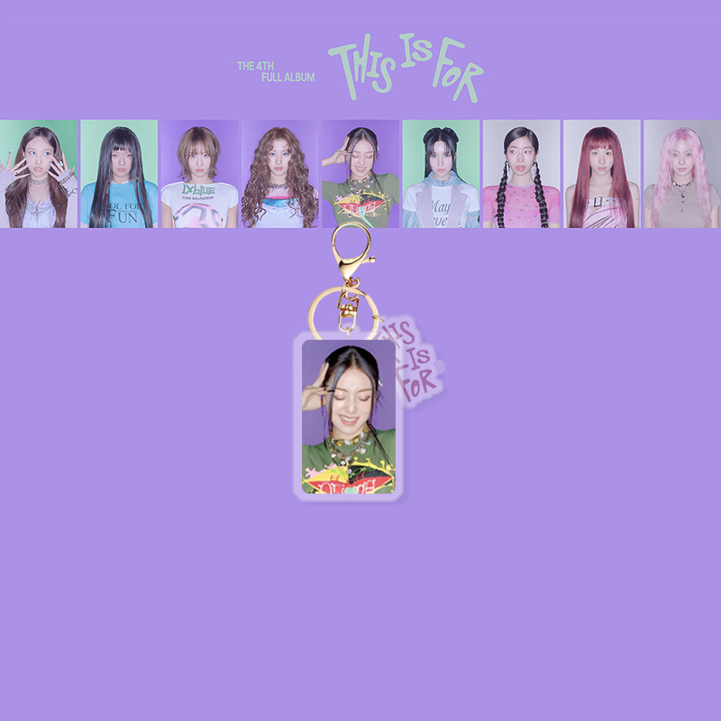 twice 新专辑 亚克力钥匙扣钥匙挂件 周边同款|undefined