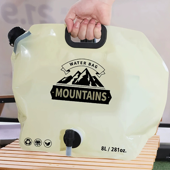 屋外ウォーターバッグポータブル折りたたみ飲料水バケツキャンプ旅行水貯蔵バッグ登山大容量ソフト肥厚水貯蔵バッグ|undefined
